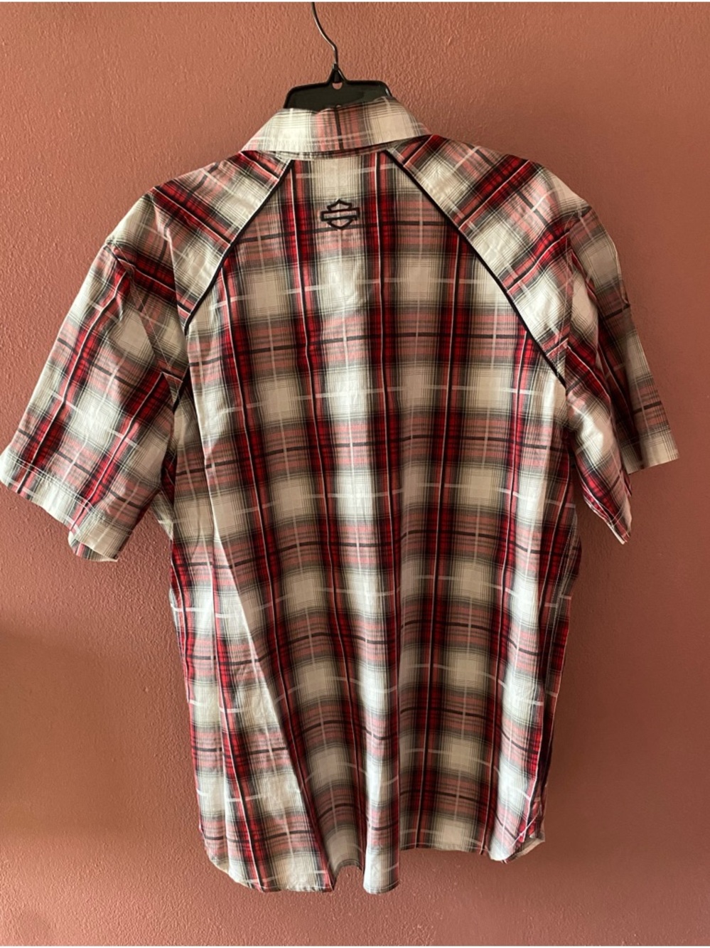 Men’s Large Harley Davidson S/S Button up - Picture 2 of 6